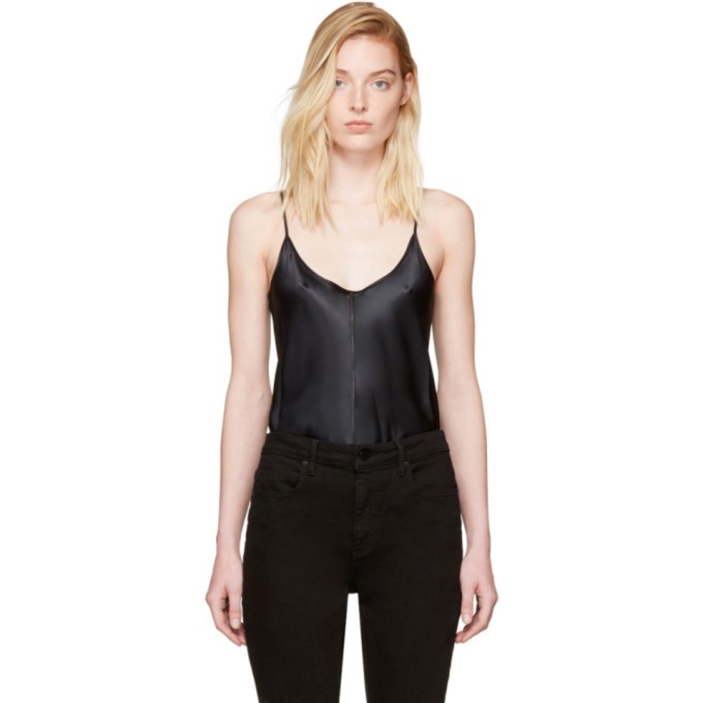 Alexander Wang silk bodysuit